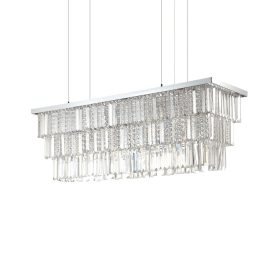 Ideal Lux Csillár MARTINEZ SP8 CROMO 166360