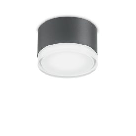   Ideal Lux Kültéri mennyezeti lámpa URANO PL1 SMALL ANTRACITE 168111