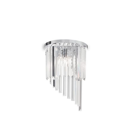 Ideal Lux Fali lámpa CARLTON AP3 CROMO 168913