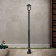 Orion Kültéri kandelláber OR 11K-82506 schwarz-gold-rauch PUCHBERG 174188