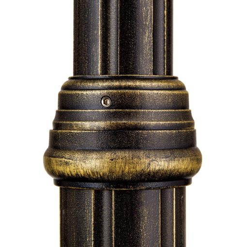 Orion Kültéri kandelláber OR 11K-82506 schwarz-gold-rauch PUCHBERG 174188