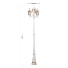 Orion Kültéri kandelláber OR 11K-82579 weiß-gold-rauch PUCHBERG 174263