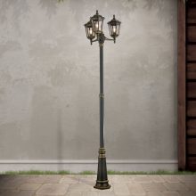 Orion Kültéri kandelláber OR 11K-82579 schwarz-gold-rauch PUCHBERG 174270