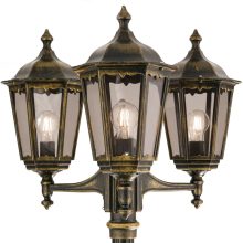 Orion Kültéri kandelláber OR 11K-82579 schwarz-gold-rauch PUCHBERG 174270