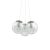 Ideal Lux Csillár MAPA SAT SP3 NICKEL 176031