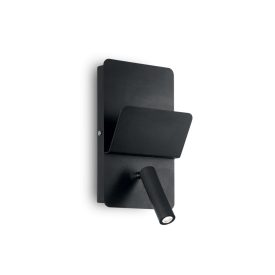 Ideal Lux Fali lámpa READ AP NERO 176550