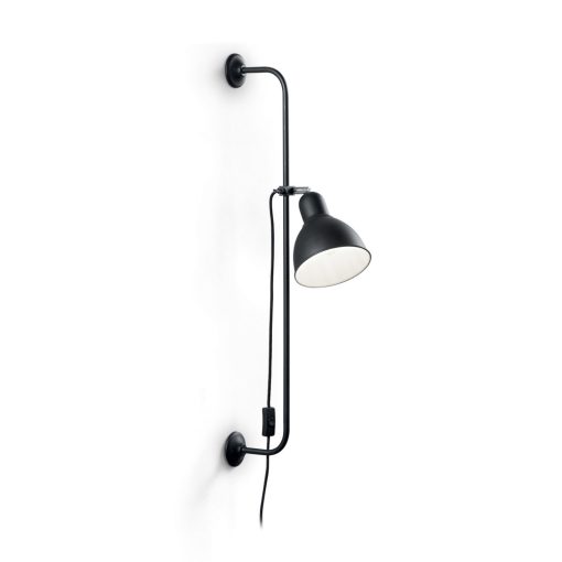 Ideal Lux Fali lámpa SHOWER AP1 NERO 179643