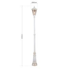 Orion Kültéri kandelláber OR 11K-82508 weiß-gold-rauch PUCHBERG 189212