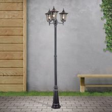 Orion Kültéri kandelláber OR 11K-82549-A schwarz-silber HERMINE 189236