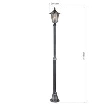 Orion Kültéri kandelláber OR 11K-82516-A schwarz-silber HERMINE 189250