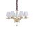 Ideal Lux Csillár PEGASO SP8 OTTONE SATINATO 197739