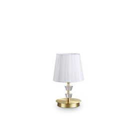   Ideal Lux Asztali lámpa PEGASO TL1 SMALL OTTONE SATINATO 197753