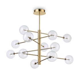 Ideal Lux Csillár EQUINOXE SP12 OTTONE ANTICO 200125