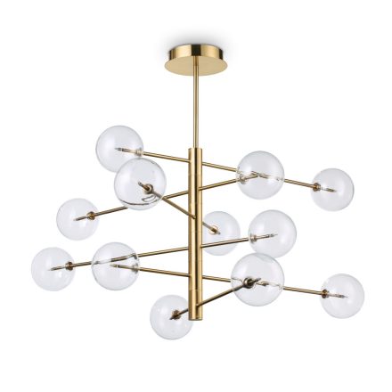 Ideal Lux Csillár EQUINOXE SP12 OTTONE ANTICO 200125
