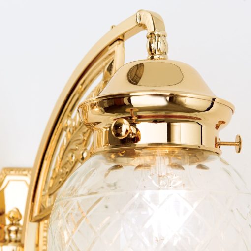 Orion Fali lámpa OR 2-689-2 gold-411 klar-Schliff BUDAPEST 202324