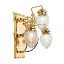 Orion Fali lámpa OR 2-689-3 gold-411 klar-Schliff BUDAPEST 202331