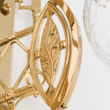 Orion Fali lámpa OR 2-689-3 gold-411 klar-Schliff BUDAPEST 202331