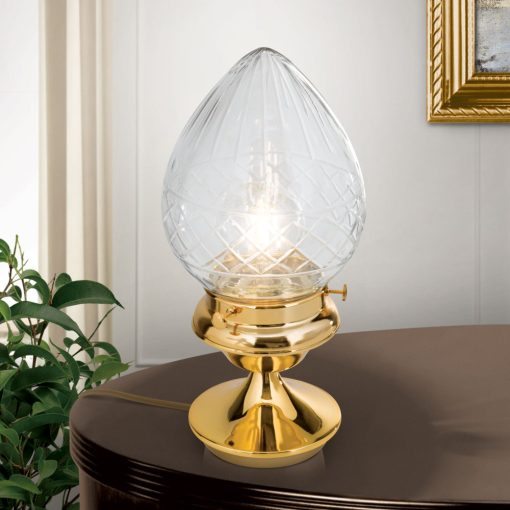 Orion Asztali lámpa OR 4-732 gold-411 klar-Schliff BUDAPEST 202355