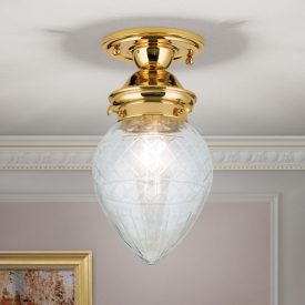   Orion Mennyezeti lámpa OR 7-142 gold-411 klar-Schliff BUDAPEST 202386