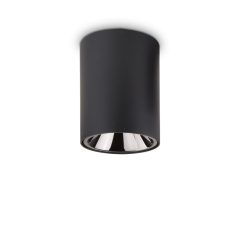 Ideal Lux Mennyezeti lámpa NITRO 15W ROUND NERO 205984