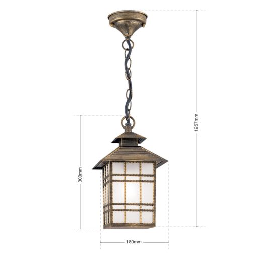 Orion Kültéri függeszték OR 11-1116-1 Patina  KIKO 207756