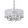 Ideal Lux Függeszték SWAN SP6 ARGENTO 208152