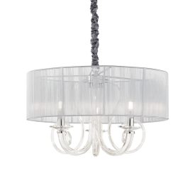 Ideal Lux Függeszték SWAN SP3 ARGENTO 208497