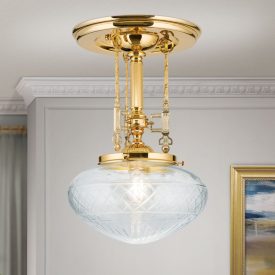   Orion Mennyezeti lámpa OR 7-144 gold-416 klar-Schliff BUDAPEST 209897