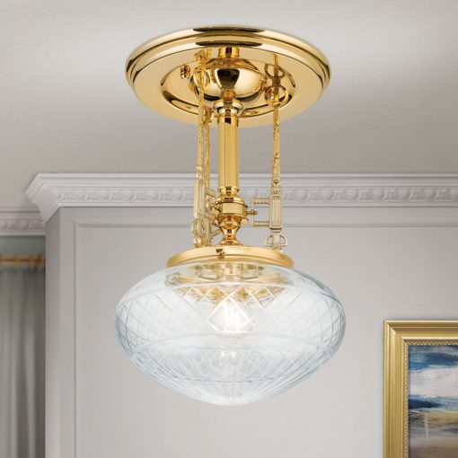 Orion Mennyezeti lámpa OR 7-144 gold-416 klar-Schliff BUDAPEST 209897