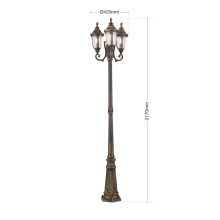 Orion Kültéri kandelláber OR 11-1123-3 Patina AUGUST 213351