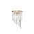 Ideal Lux Fali lámpa CARLTON AP3 ORO 213491