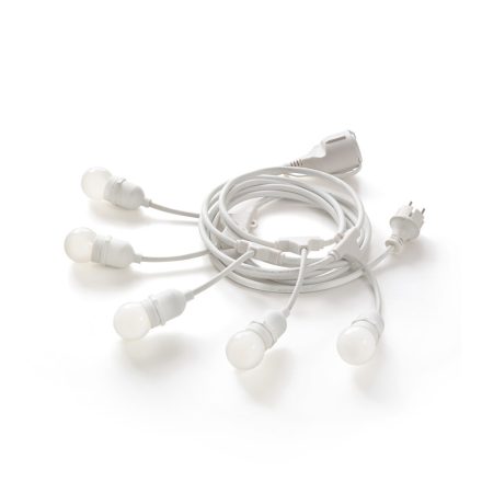 Ideal Lux Kültéri függeszték FIESTA SP5 BIANCO 218724