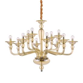 Ideal Lux Csillár DANIELI SP12 AMBRA 221373