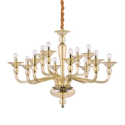 Ideal Lux Csillár DANIELI SP12 AMBRA 221373