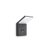 Ideal Lux Kültéri fali lámpa STYLE AP1 SENSOR ANTRACITE 221519