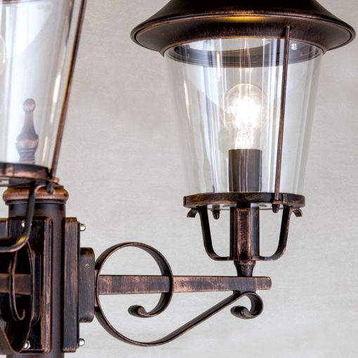 Orion Kültéri kandelláber OR 11K-360.PF8T3 schw.-kupfer KENZO 222902