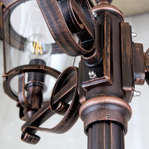 Orion Kültéri kandelláber OR 11K-360.PF8T3 schw.-kupfer KENZO 222902