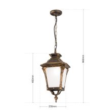 Orion Kültéri függeszték OR 11-1142-1 Patina      AIKO 224760