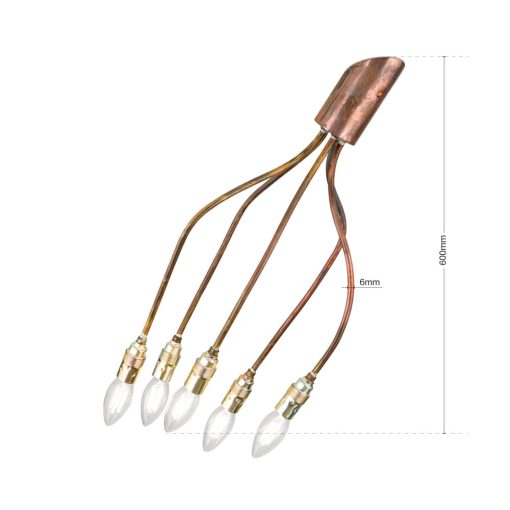 Orion Mennyezeti lámpa OR7-543-5 COPPY 226450