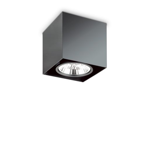 Ideal Lux Mennyezeti lámpa MOOD PL1 D15 SQUARE NERO 243931