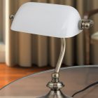 Orion Asztali lámpa OR 4-1165-1 Patina-opal BANKERSLAMP 245444