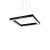 Ideal Lux Függeszték ORACLE D50 SQUARE NERO 245676