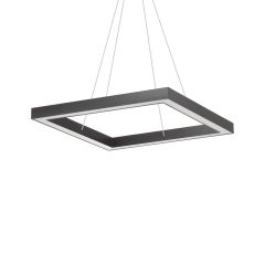 Ideal Lux Függeszték ORACLE D60 SQUARE NERO 245690