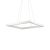 Ideal Lux Függeszték ORACLE D70 SQUARE BIANCO 245706