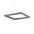 Ideal Lux Függeszték ORACLE D70 SQUARE NERO 245713