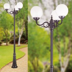   Orion Kültéri kandelláber OR 11-1175-3 schwarz REIKA 247134