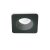 Ideal Lux Beépíthető spot lámpa ROOM-65 SQUARE BK 252056