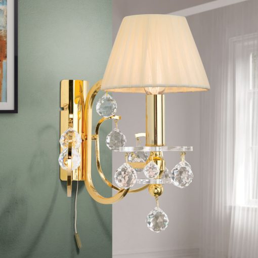 Orion Fali lámpa OR 2-250-1 gold-4469 champ KRISTALLDESIGN 255139