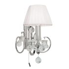 Orion Fali lámpa OR 2-250-1 chrom-4469 weiß KRISTALLDESIGN 255153