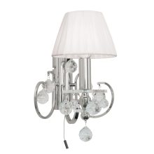 Orion Fali lámpa OR 2-250-1 chrom-4469 weiß KRISTALLDESIGN 255153